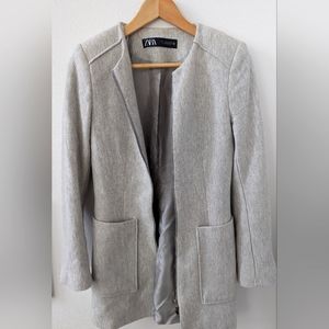 Zara light gray jacket
